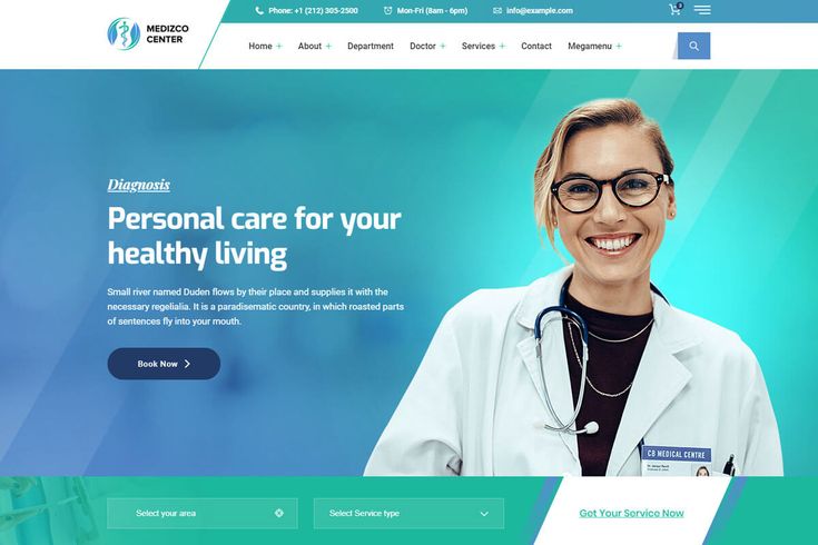 Hospital/Clinic Website